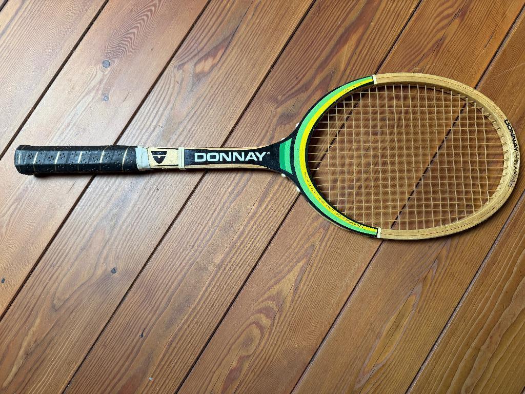 Vintage Donnay Volleyer tennis racket (mid 80's), Sport en Fitness, Ophalen, Gebruikt, Racket, Overige merken