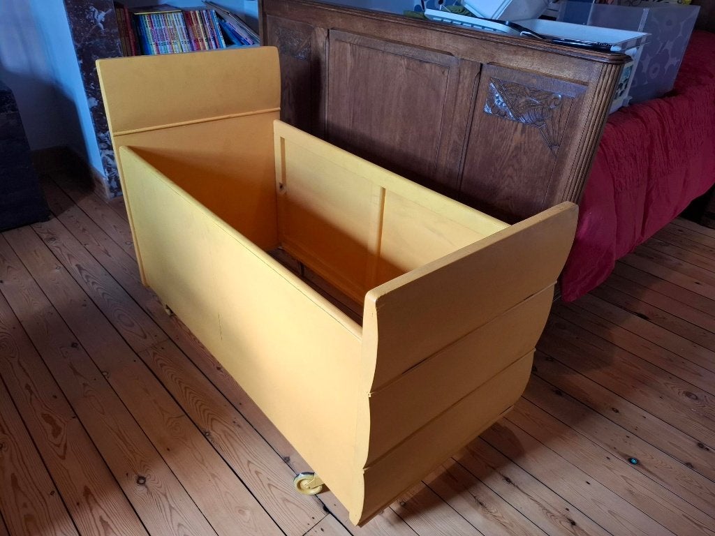 kinderbed vintage, Kinderen en Baby's, Ophalen, Gebruikt
