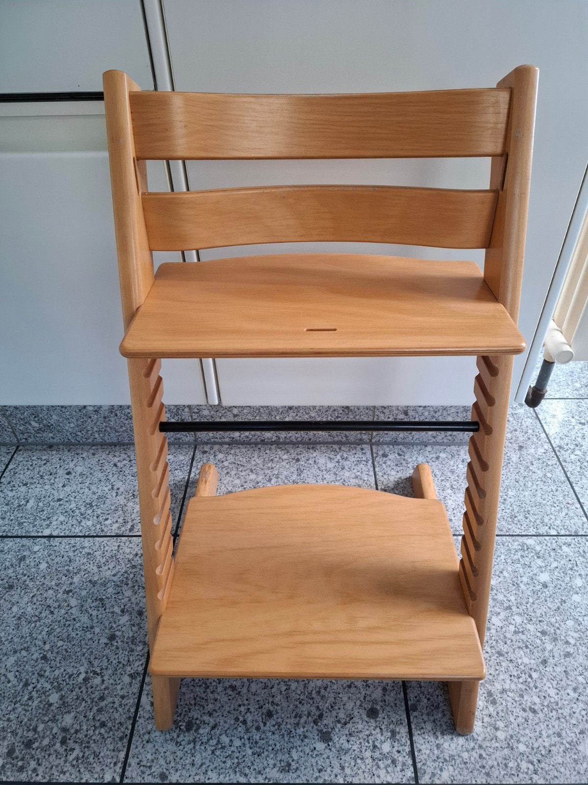 stokke tripp trapp, Enlèvement