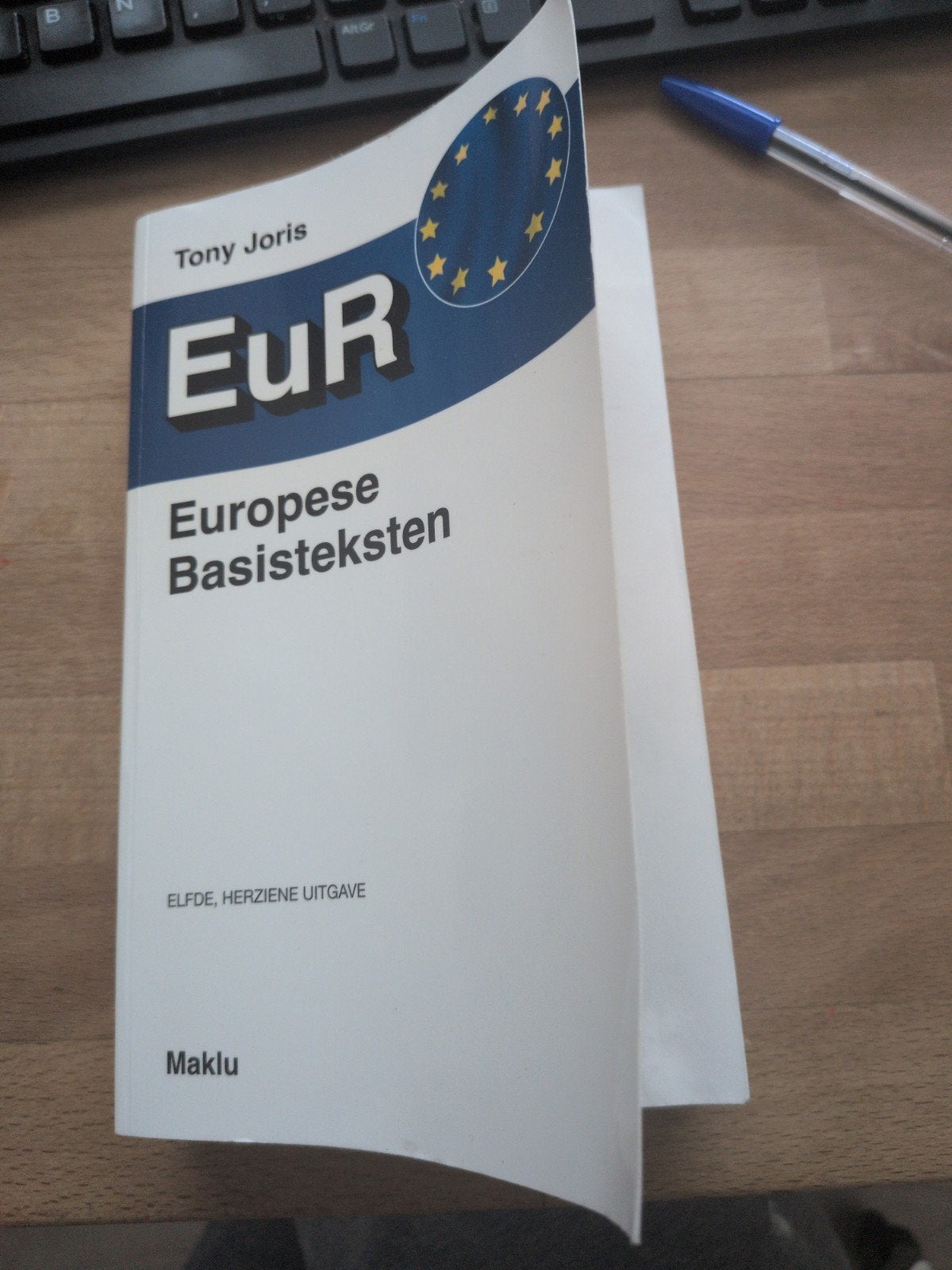 Tony Joris - Europese Basisteksten, Ophalen of Verzenden, Tony Joris