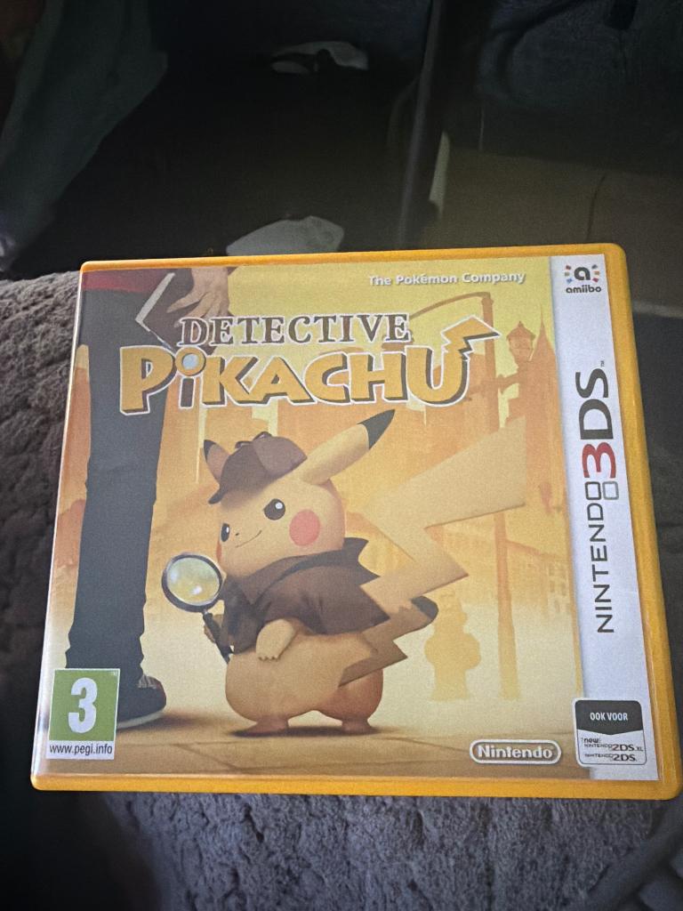 Nintendo 3ds detective pikachu, Games en Spelcomputers, Games | Nintendo 2DS en 3DS, Ophalen, Zo goed als nieuw