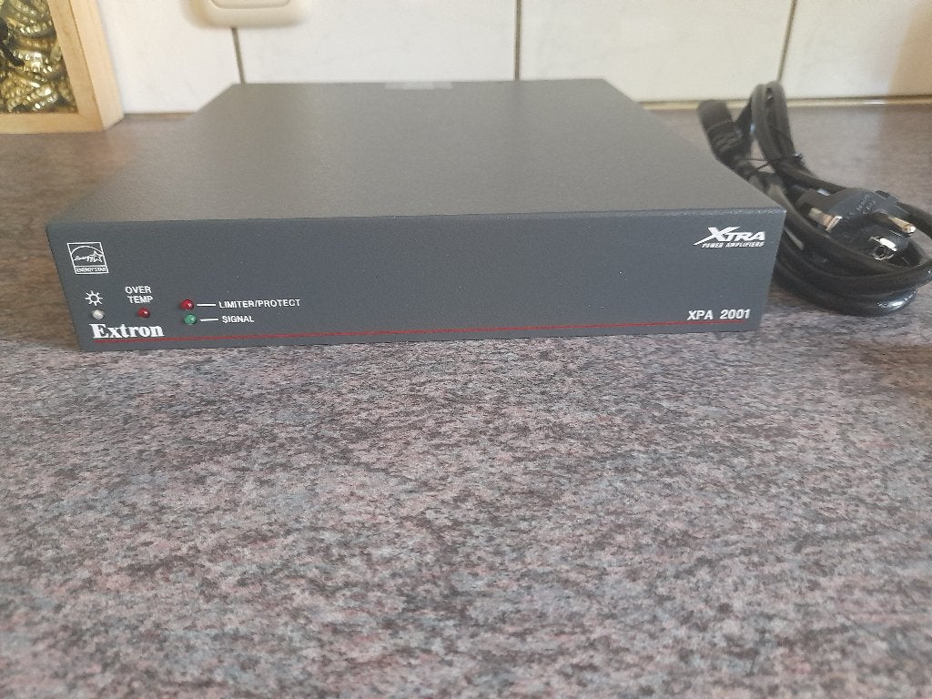 EXTRON 2001 AMPLIFIER PROFESIONELE VERSTEKER NIEUW, Audio, Tv en Foto, Ophalen, Nieuw, Audio