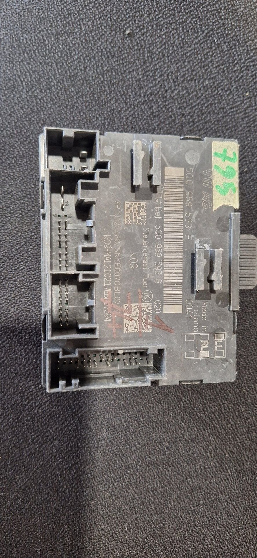 Deurstuurapparaat Rechtsvoor VW Golf 7 Passat Audi A3 5Q0959, Volkswagen, -, Utilisé, -