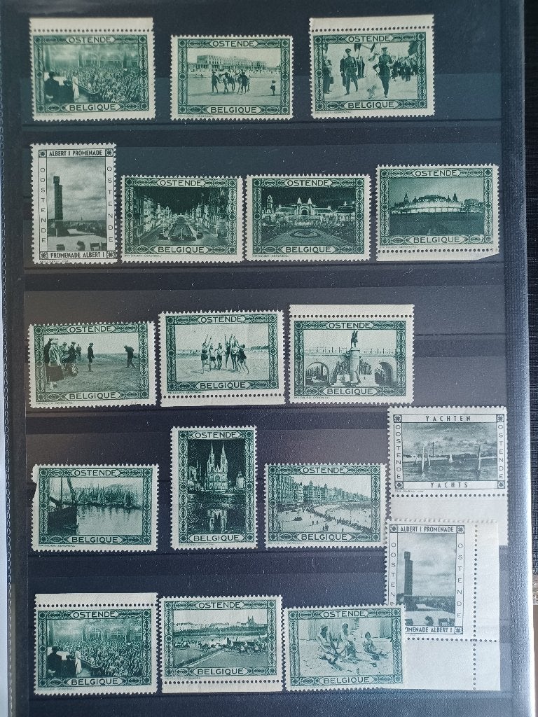 Postzegels Belgie - Erinnofilie - Vignetten, Postzegels en Munten, Ophalen of Verzenden, Postfris, Postfris