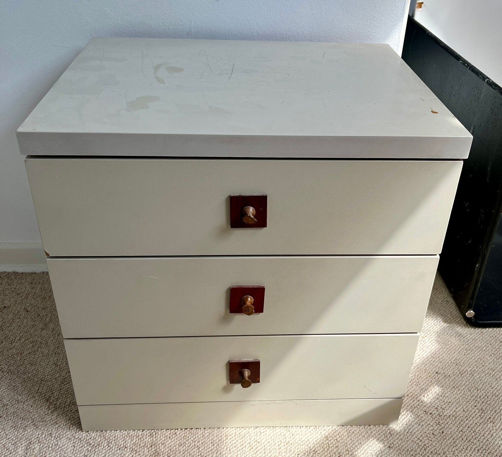 Vintage ladekast V-Form, Huis en Inrichting, Kasten | Ladekasten, Ophalen, Kunststof, Gebruikt, Vintage