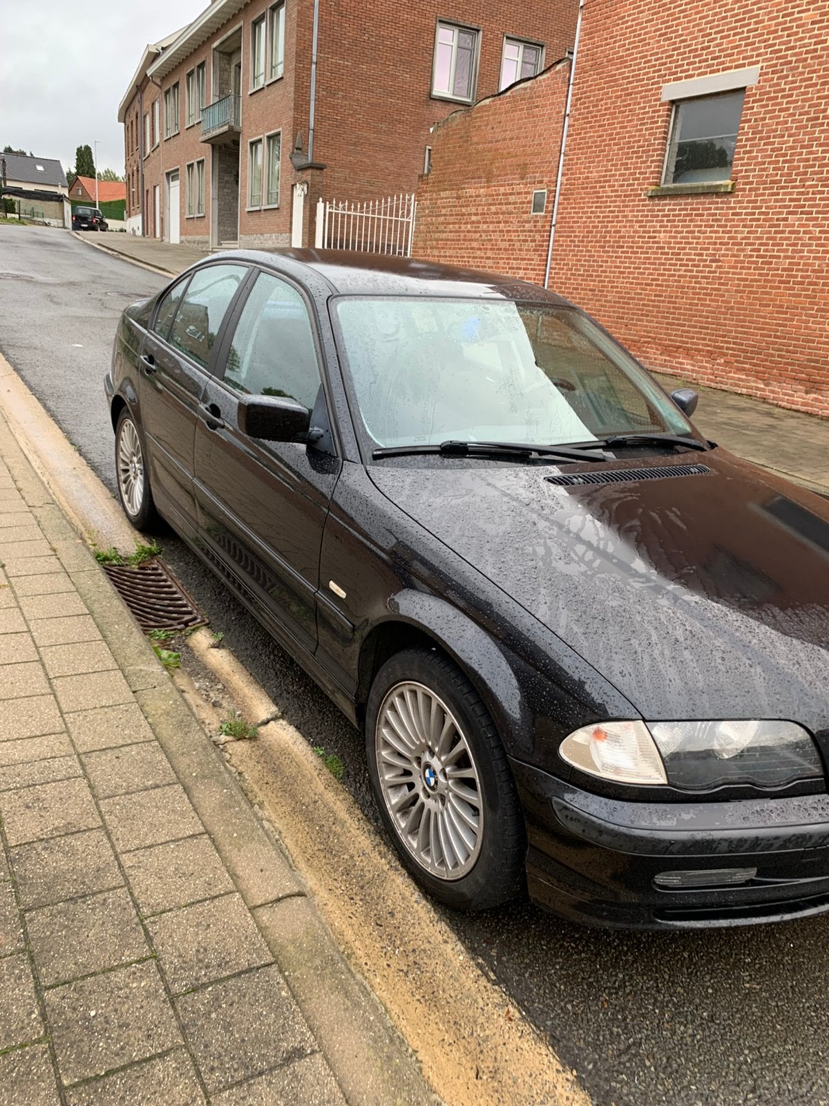 Bmw 316i e46, Auto's, Stof, Zwart, Zwart, Handgeschakeld