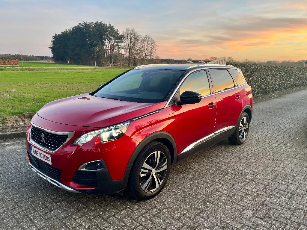 Peugeot 5008 Gt-Line Benzine 2020 35000km Navi/Camera/Cruise, Autos, Peugeot, Achat, Anti démarrage, Euro 6, Entreprise
