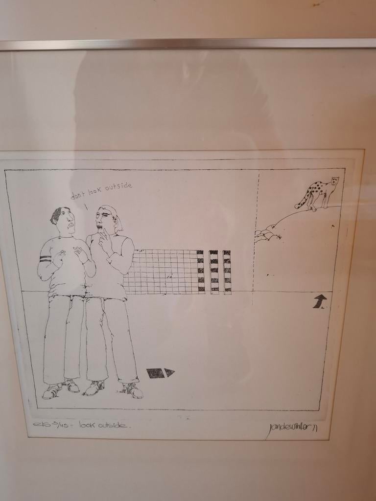 Ets van Jan de Winter , jaren 70, Enlèvement, Eau-forte