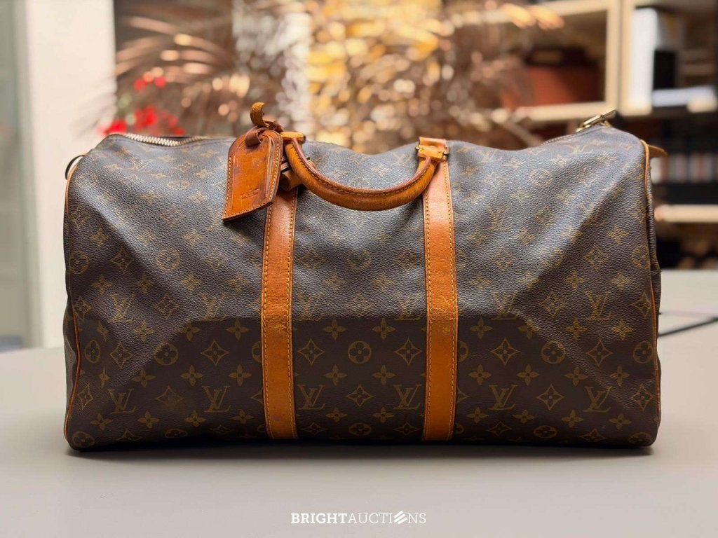 Louis Vuitton Keepall 50, Niet ingevuld, Brun, Enlèvement, Utilisé