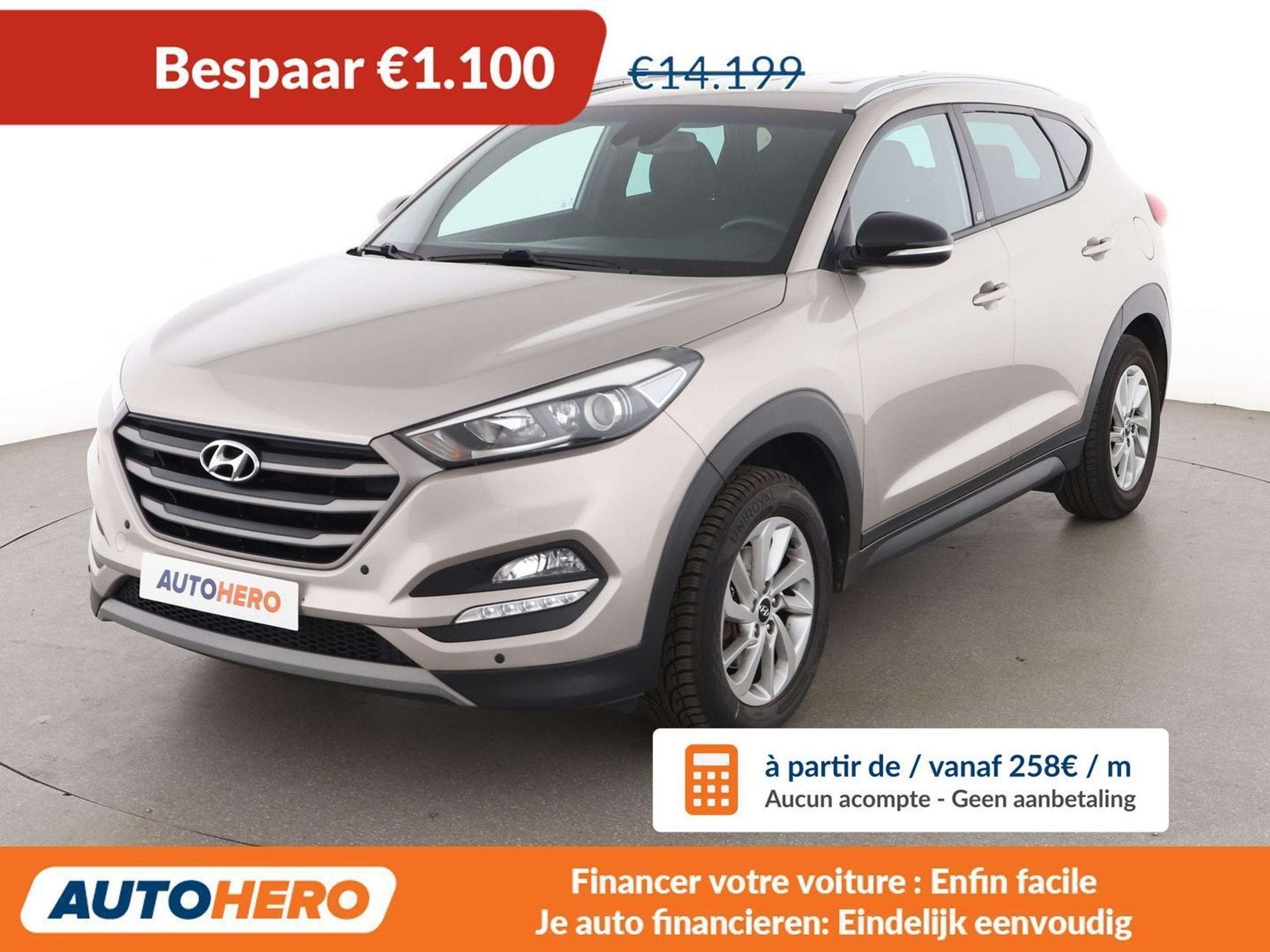 Hyundai Tucson 1.6 Advantage blue 2WD, Autos, Achat, Noir, 5 portes, 5 places