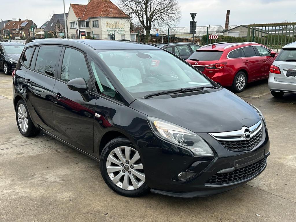 Opel Zafira Tourer 1.4L Benzine 2015 Euro 6, Auto's, Euro 6, 7 zetels, Bedrijf, 1364 cc