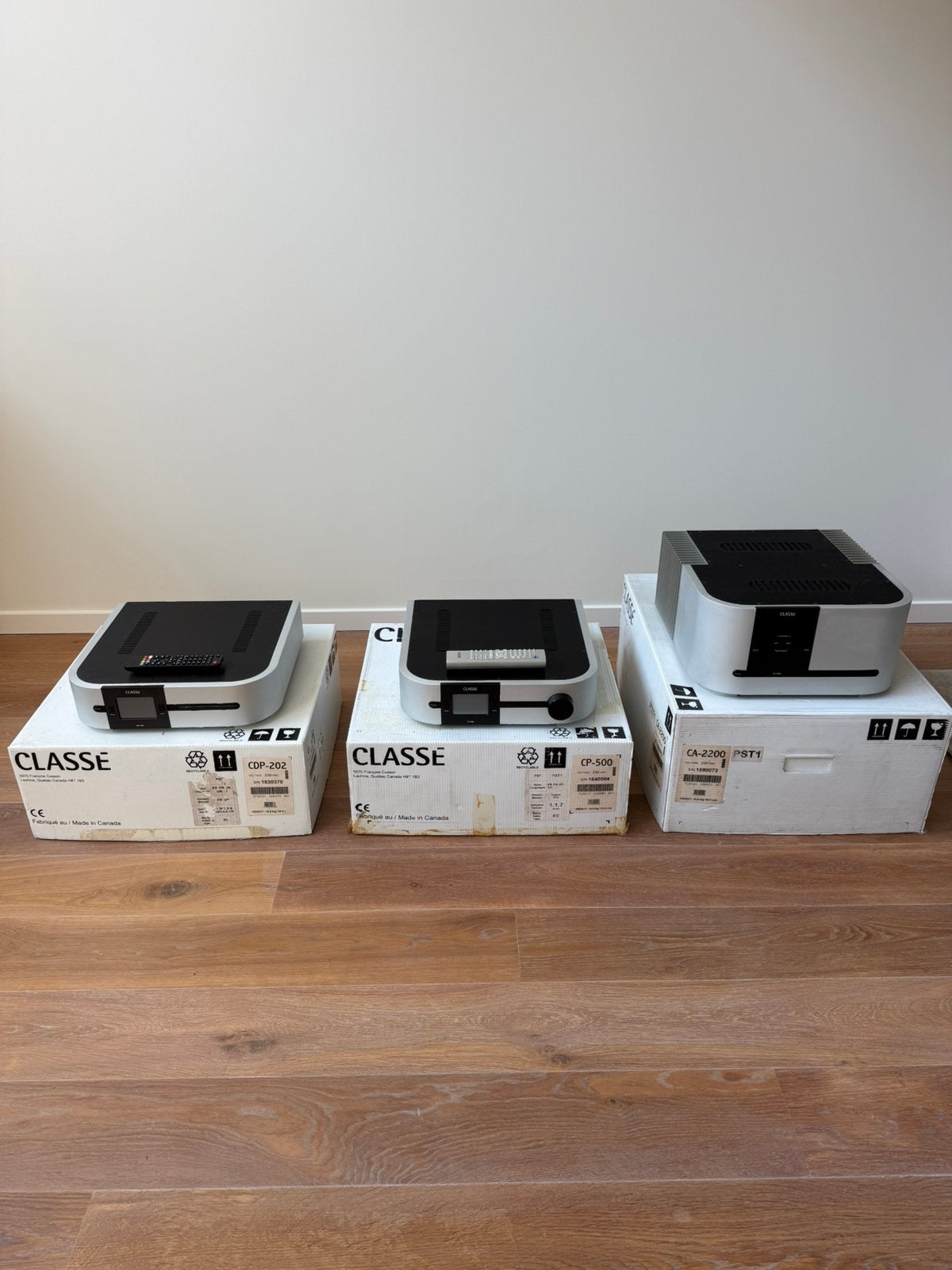 Classé CA2200 - CDP202 - CP500, Audio, Tv en Foto, Stereoketens, Ophalen, Gebruikt