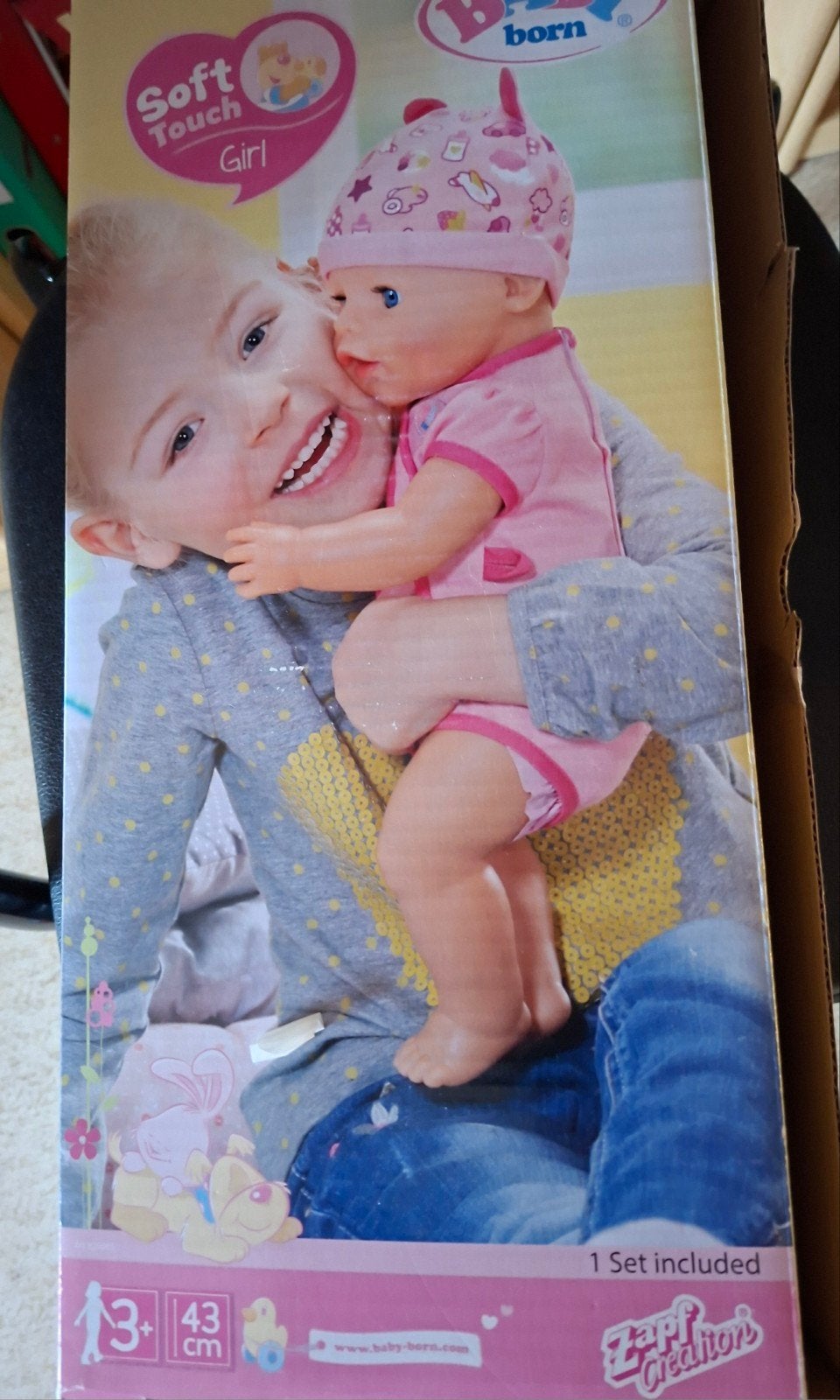 pop Baby born, Ophalen of Verzenden, Zo goed als nieuw, Babypop