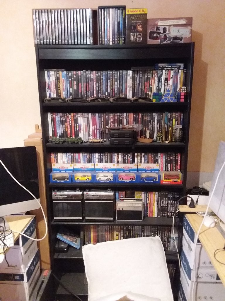 Verzameling dvd's te koop krasvrij, Ophalen