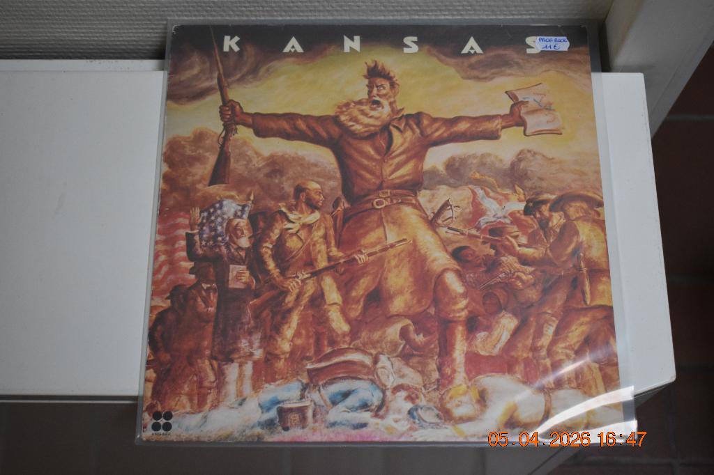 LP : Kansas (Prog Rock), CD & DVD, Vinyles | Rock, Housse de protection extérieure, Enlèvement ou Envoi, Utilisé, Progressif