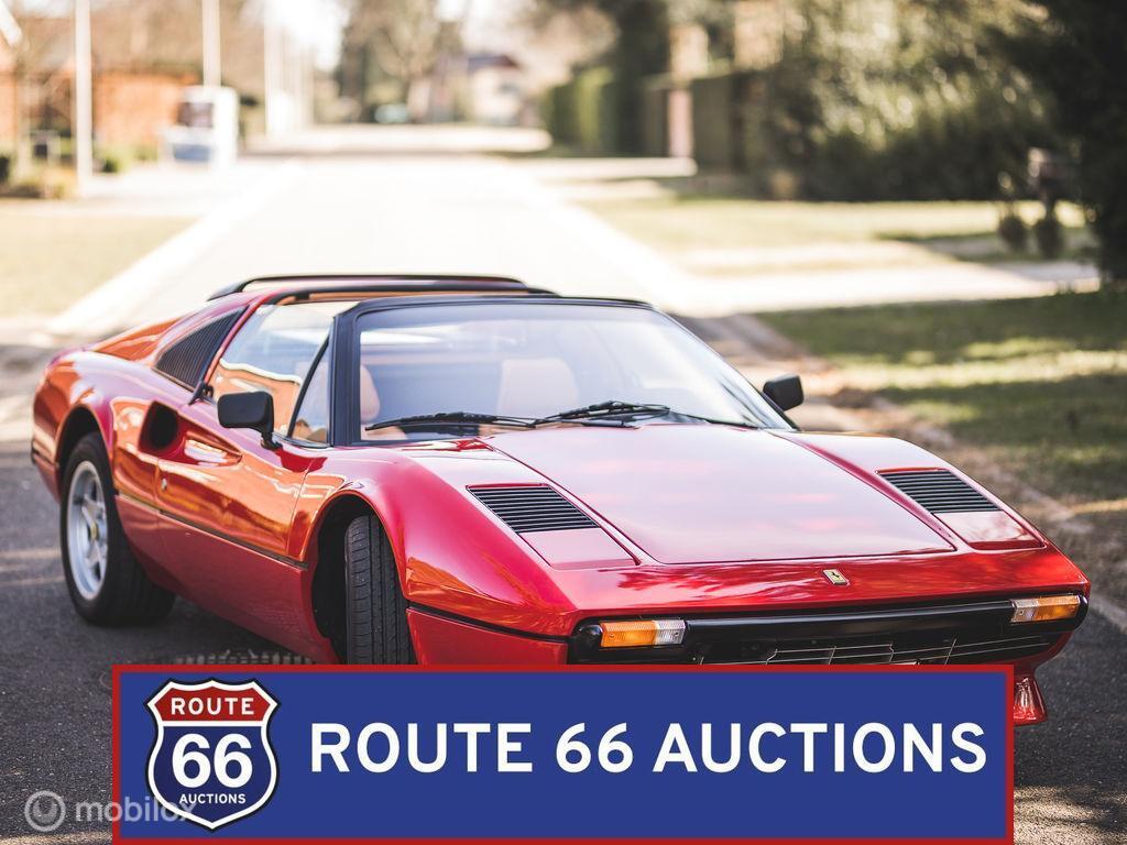 Ferrari 308 GTS | 1985 | Route 66 Auctions, Zwart, Bedrijf, Handgeschakeld, Overige carrosserie