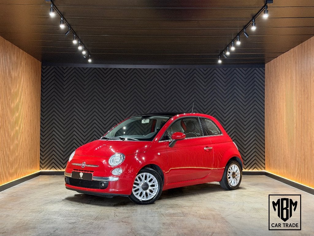 ✅ Fiat 500 1.2i Lounge GARANTIE Airco Panoramisch Dak 1.Eig, Auto's, Fiat, Voorwielaandrijving, 4 zetels, Stof, 4 cilinders