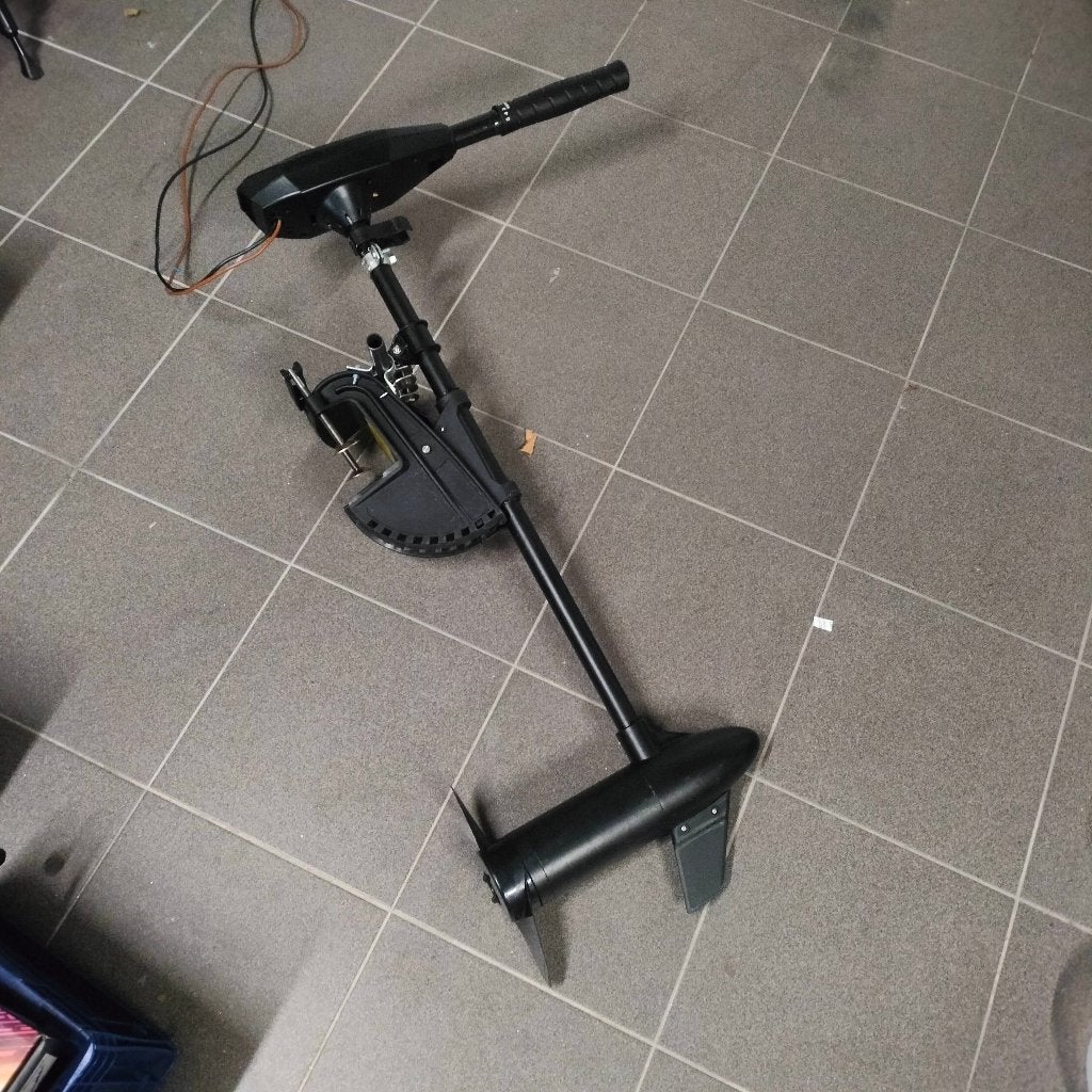 Fluistermotor 30lbs, Watersport en Boten, Buiten- en Binnenboordmotoren, Ophalen, Gebruikt, Minder dan 5 pk, Elektrisch