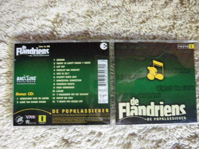 De Flandriens "De Popklassieker" (2cd), Enlèvement ou Envoi, Comme neuf, Pop, Album