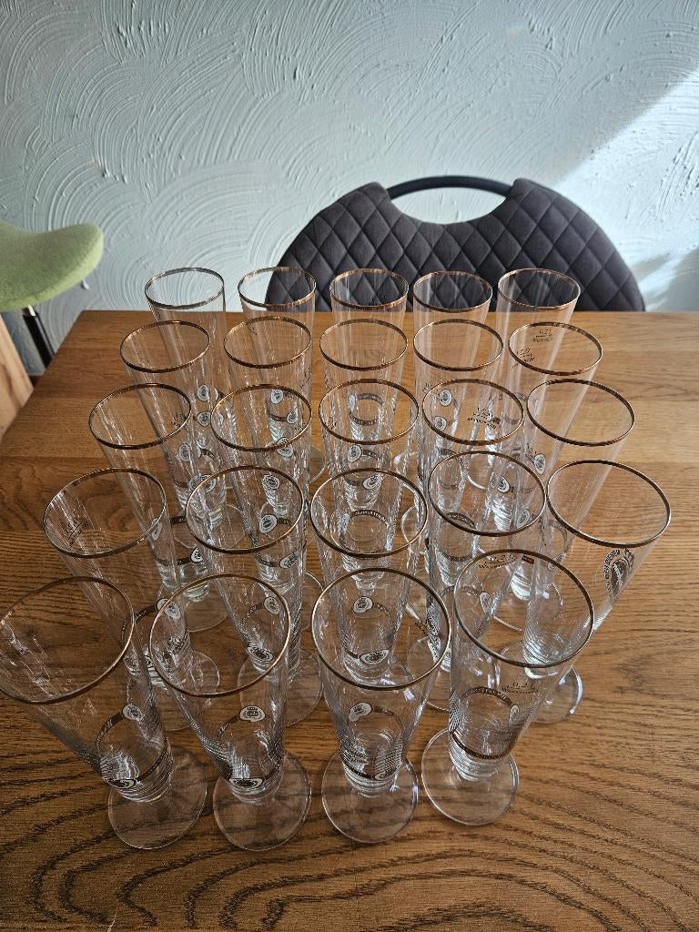 Warsteiner bierglazen 0,2 L, Verzamelen, Ophalen, Nieuw, Glas of Glazen, Overige merken