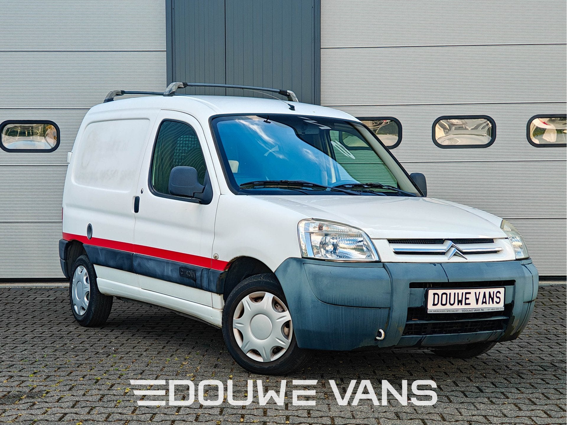 Citroën Berlingo 1ste Eigenaar Airco APK (bj 2008), Auto's, Voorwielaandrijving, Stof, 4 cilinders, Wit