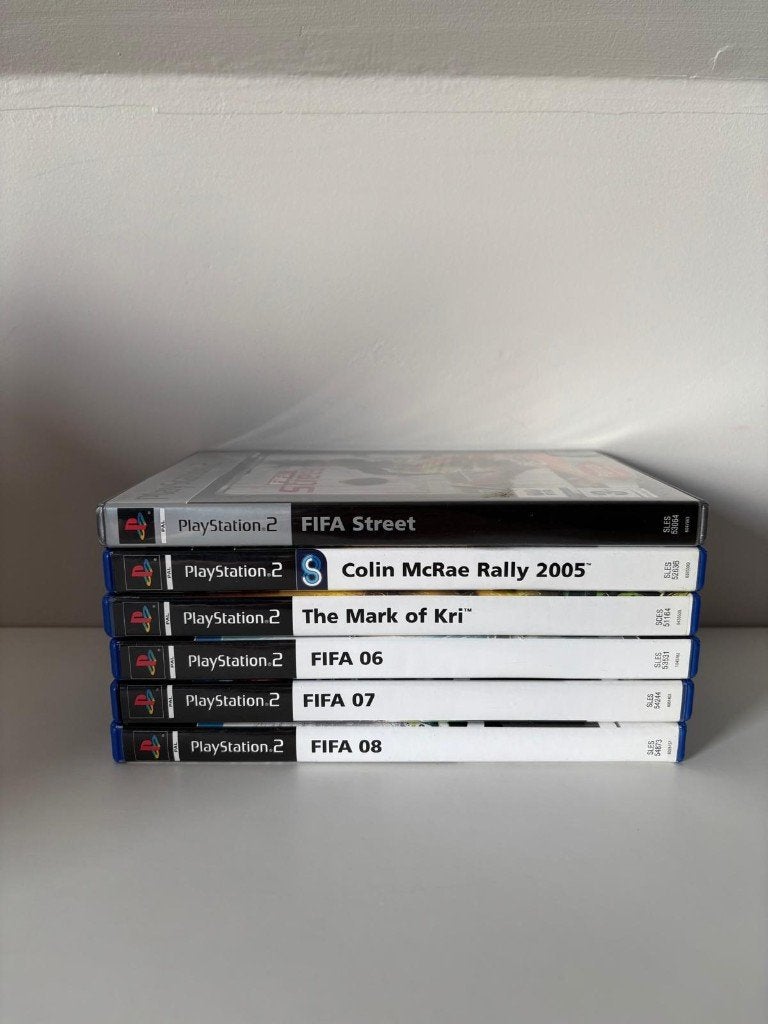 Lot de 6 jeux PS2—The Mark of Kri,Colin McRae Rally & Autre, Consoles de jeu & Jeux vidéo, Un ordinateur, 1 joueur, À partir de 7 ans