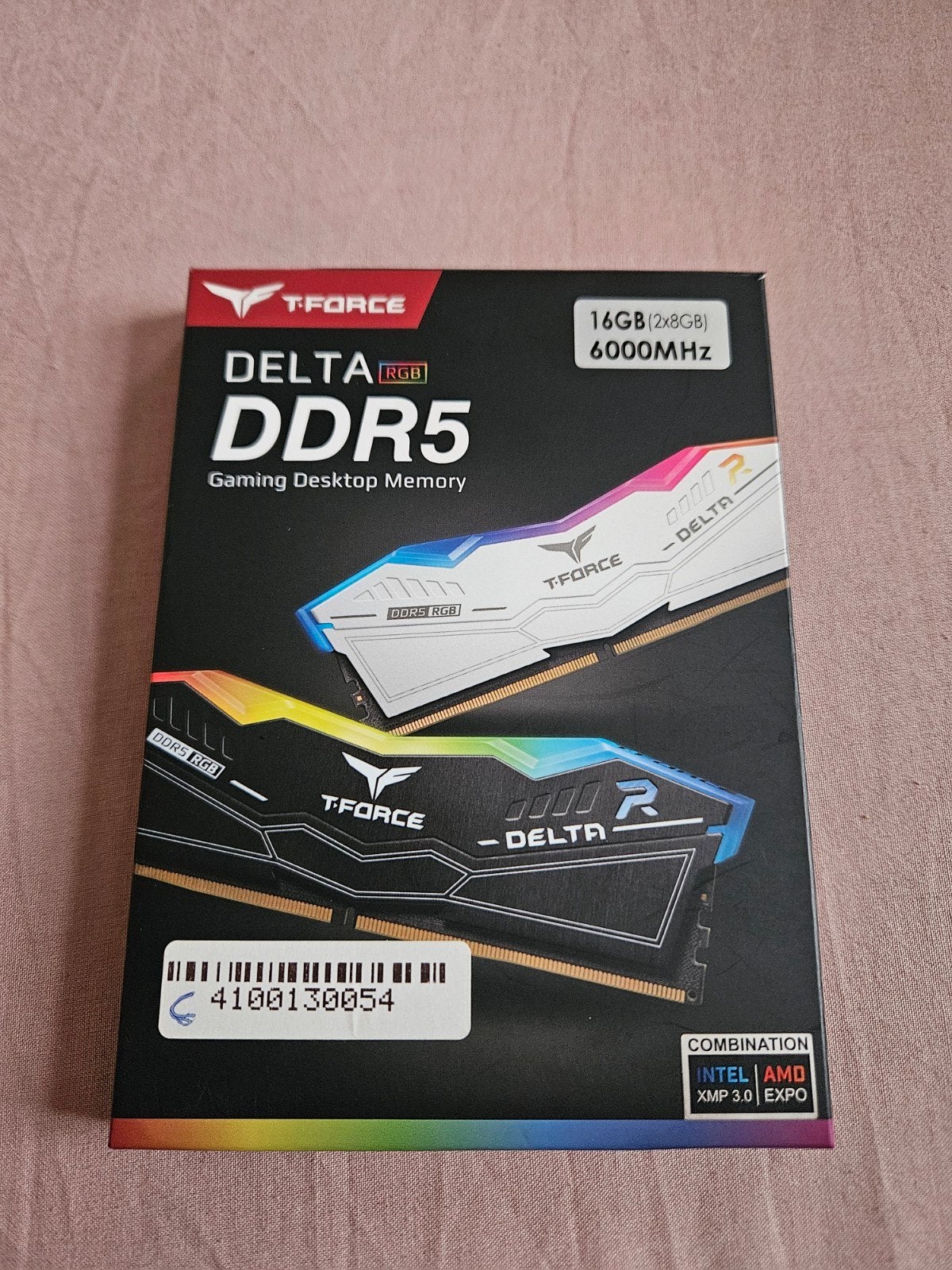 16GB DDR5 6000MHZ T-FORCE DELTA RGB !, Enlèvement ou Envoi