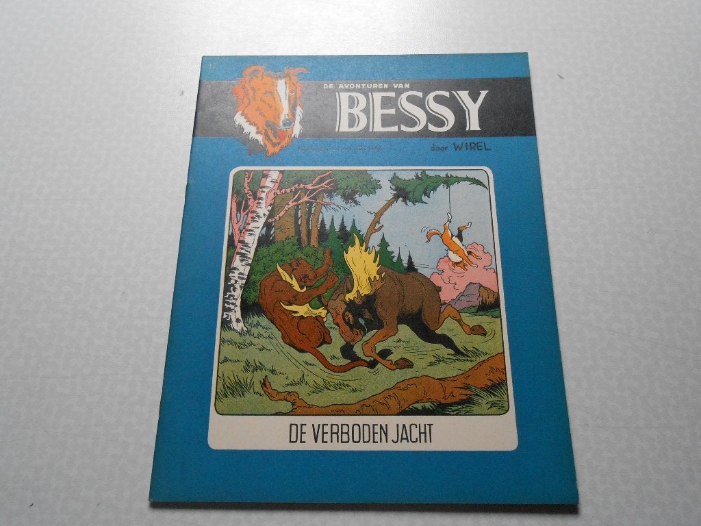Bessy 17 De verboden jacht 1957 1 ste druk., Boeken, Stripverhalen, Willy Vandersteen, Eén stripboek, Nieuw, Ophalen of Verzenden