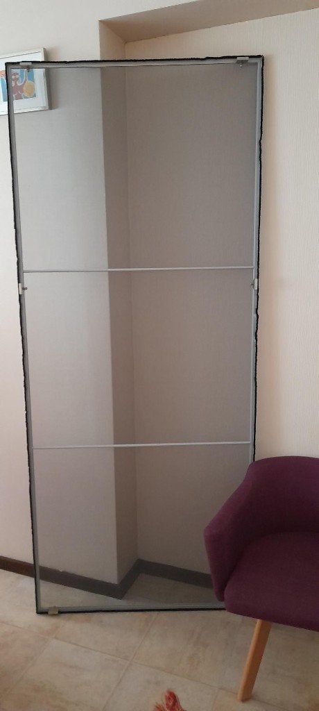 Moustiquaire, Bricolage & Construction, Fenêtres & Moustiquaires, Comme neuf, Autres types, 200 à 215 cm, 80 à 100 cm, Synthétique