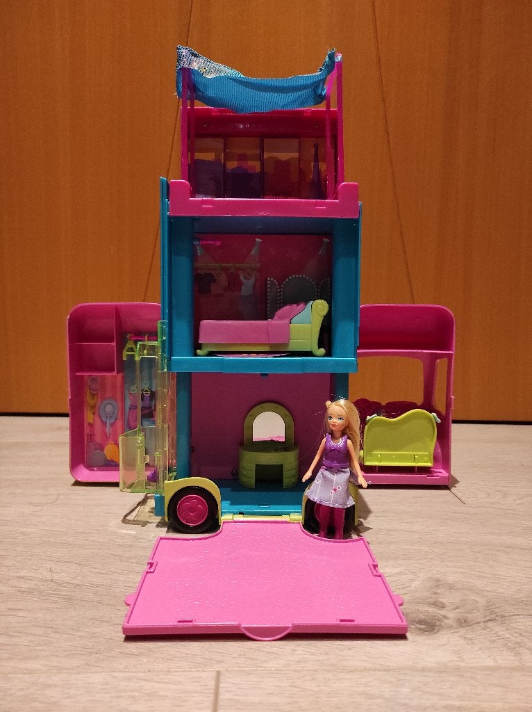 Polly pocket huisbus, Ophalen of Verzenden