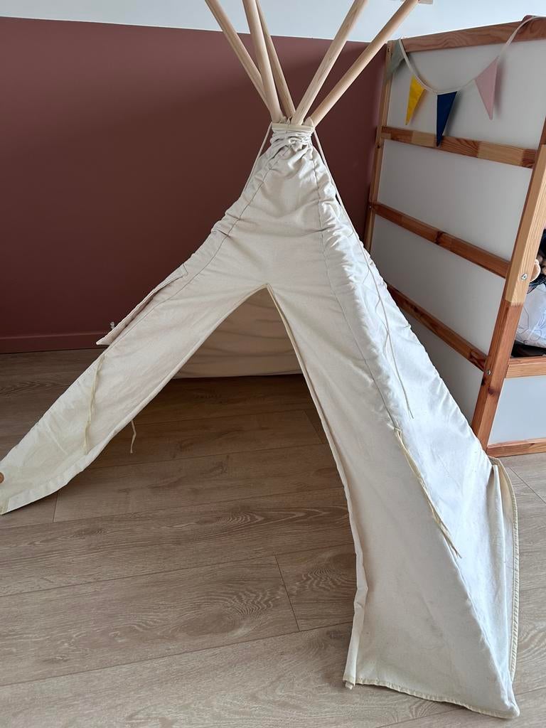 Tipi tent, Ophalen, Zo goed als nieuw
