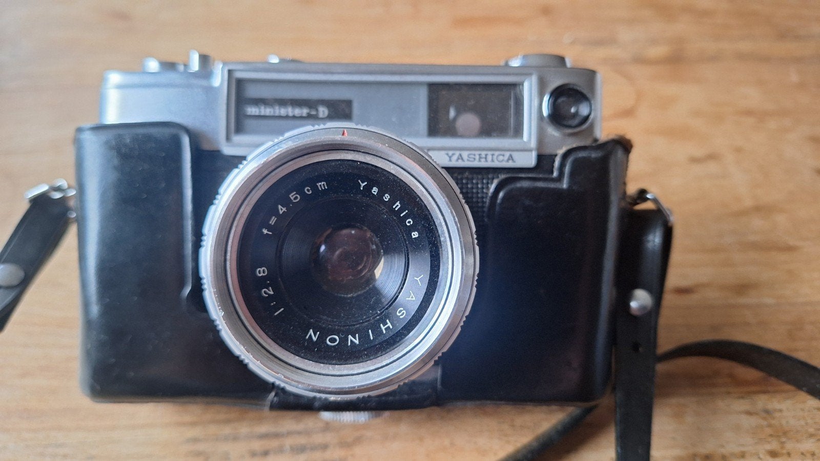 yashica minister D fototoestel, TV, Hi-fi & Vidéo, Enlèvement, Comme neuf, Reflex miroir, Autres Marques
