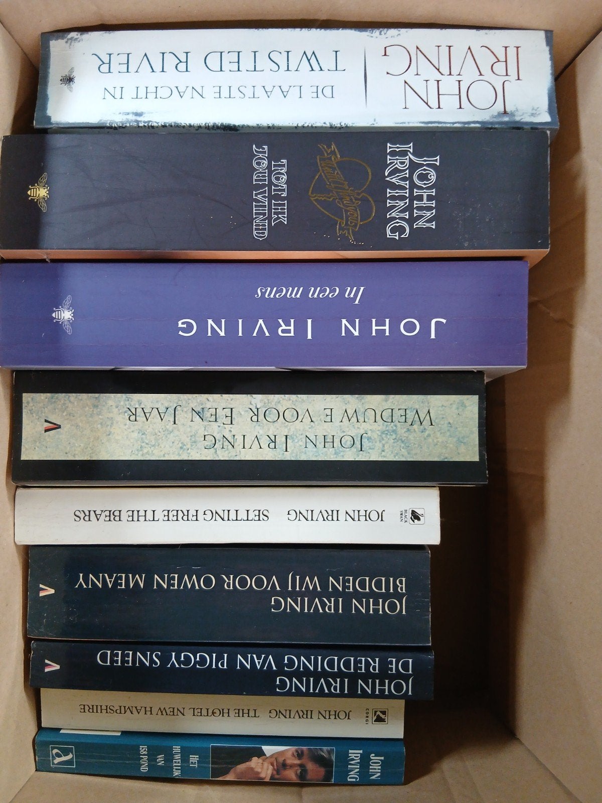 John Irving - De laatste nacht in Twisted River, Livres, Littérature, Utilisé, Enlèvement