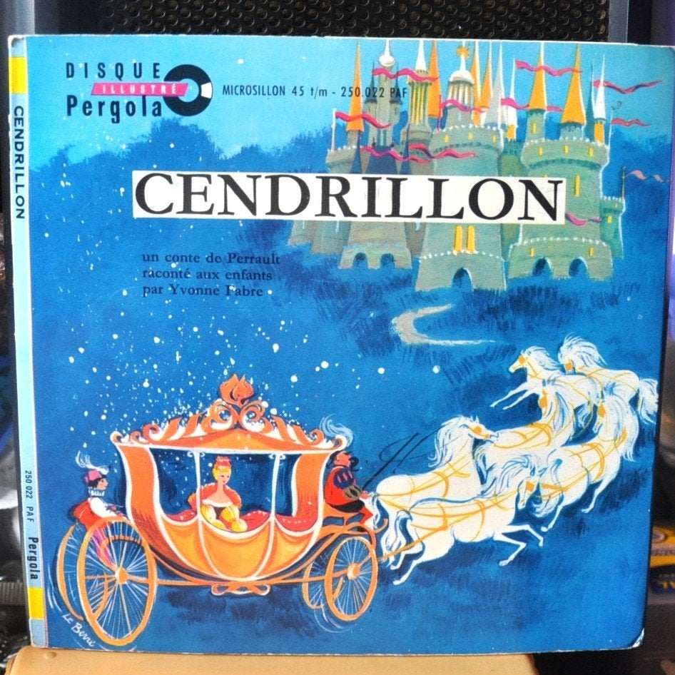 vinyl 45 tours histoire de cendrion (x20370), Cd's en Dvd's, Vinyl | Kinderen en Jeugd, Gebruikt, Verhaal of Sprookje, Ophalen of Verzenden