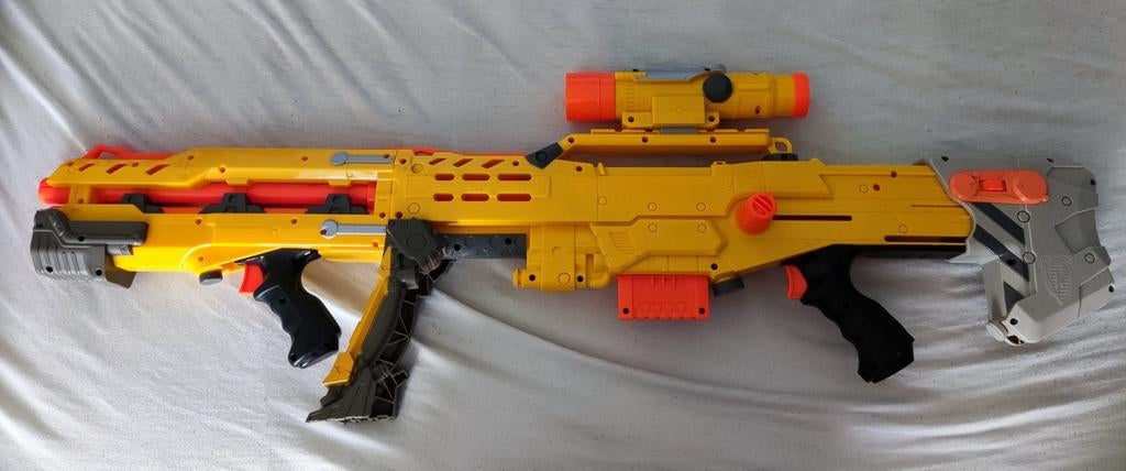 Nerf N-strike longshot CS-6 3in1 blaster, Ophalen of Verzenden