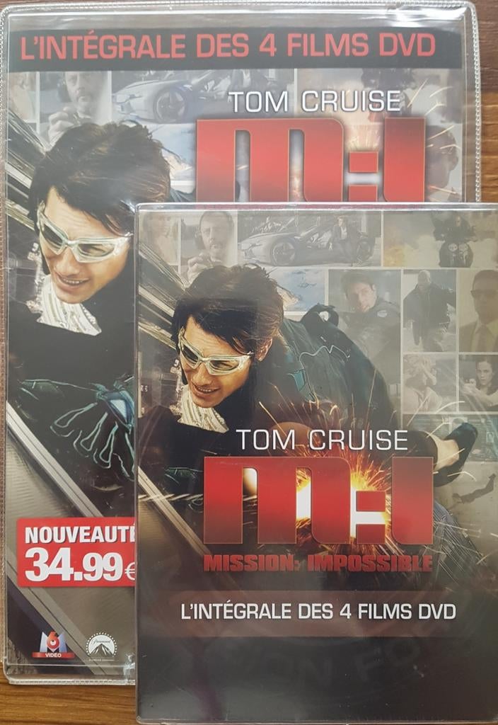 DVD MISSION IMPOSSIBLE  Tom Cruise l intégrale