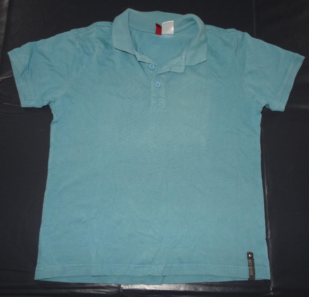 140 10 jaar polo t-shirt korte mouw licht blauw La Redoute, Gebruikt, La Redoute, Ophalen of Verzenden, Shirt of Longsleeve