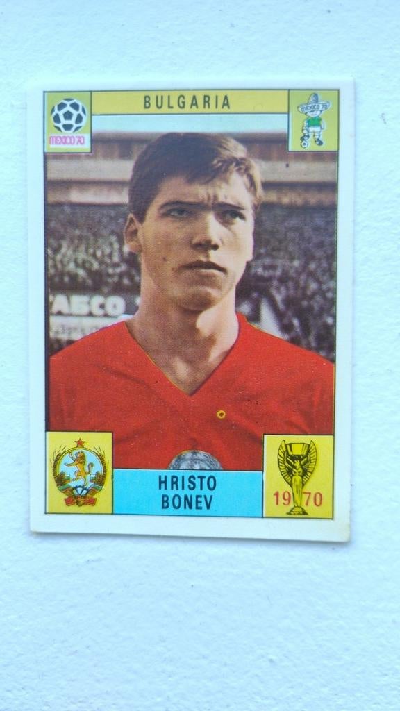Panini Mexico 70 : Bulgarie - Hristo Bonev, Enlèvement ou Envoi