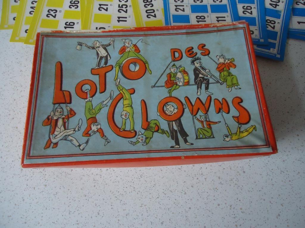 Vintage '"Loto Des Clons" in prima staat !, Hobby en Vrije tijd, Een of twee spelers, Ophalen of Verzenden, Gebruikt