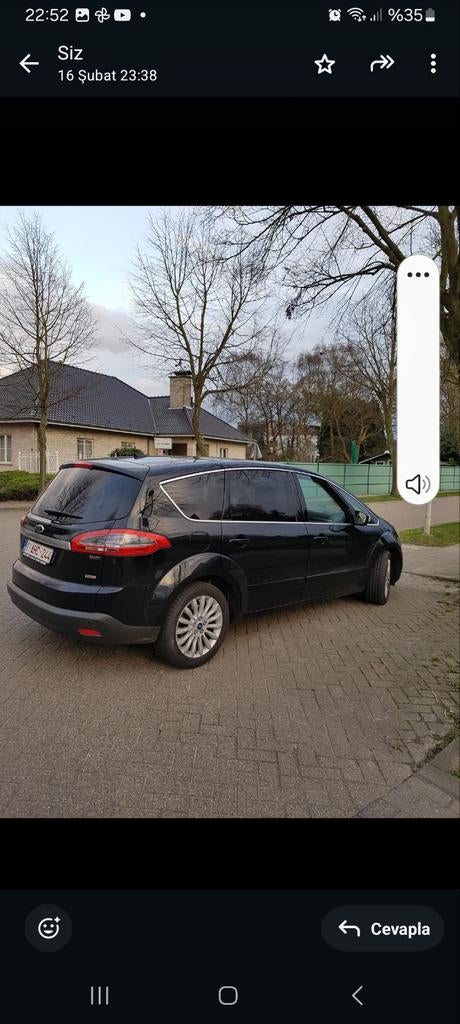 Ford s max 2011 pour l'exportation, Autos, Euro 5, Boîte manuelle, 5 portes, Particulier