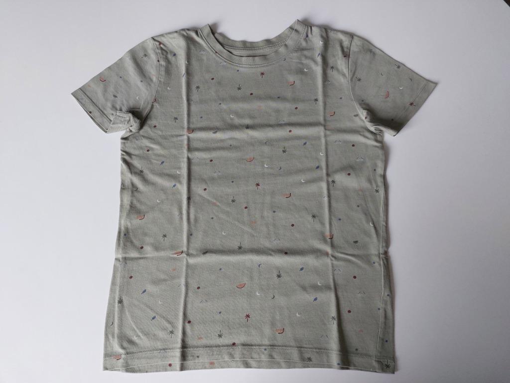 Tshirt groen zomerprint - maat 146 - slechts 2 euro, Gebruikt, Besties, Ophalen of Verzenden, Shirt of Longsleeve