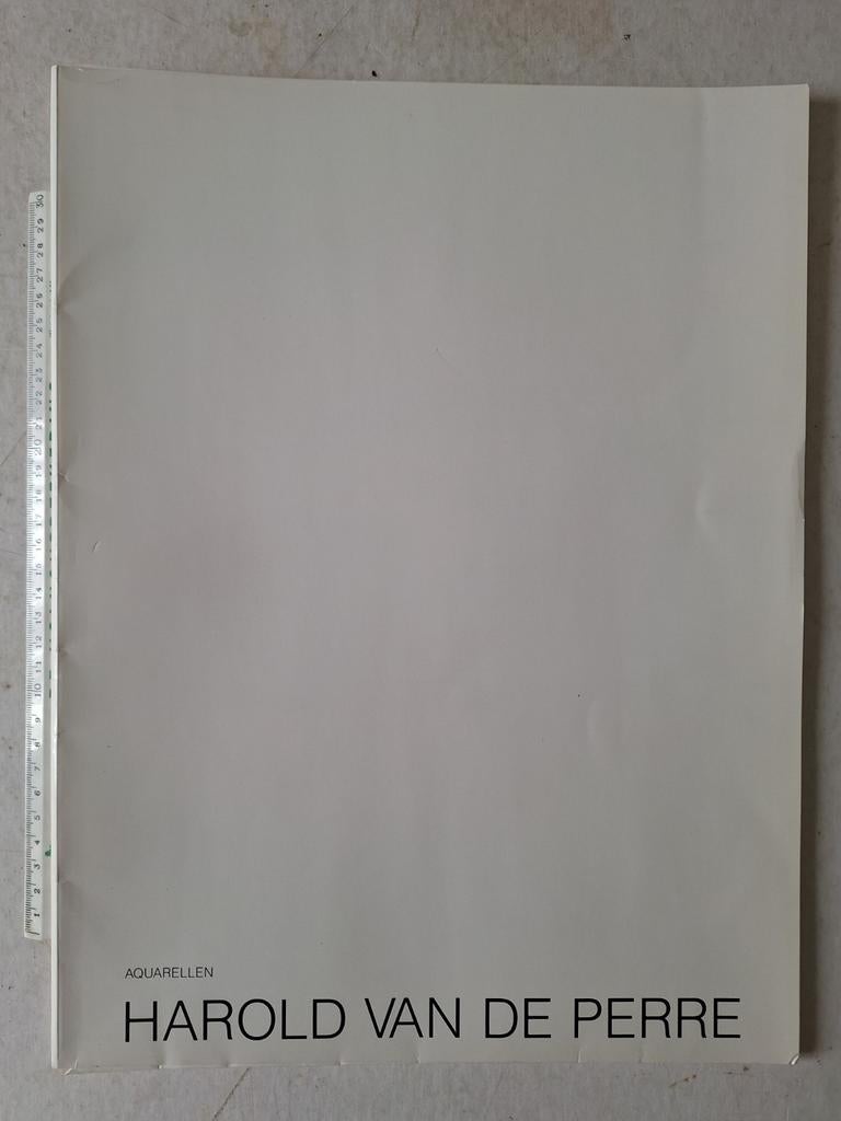 Map met 8 aquarellen van Harold Van de Perre, Enlèvement ou Envoi, Utilisé