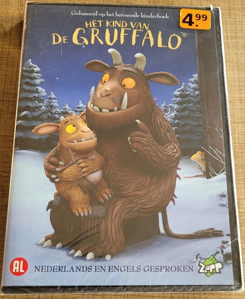 Het kind van de Gruffalo (nieuw!), Tekenfilm, Ophalen of Verzenden, Nieuw in verpakking, Alle leeftijden