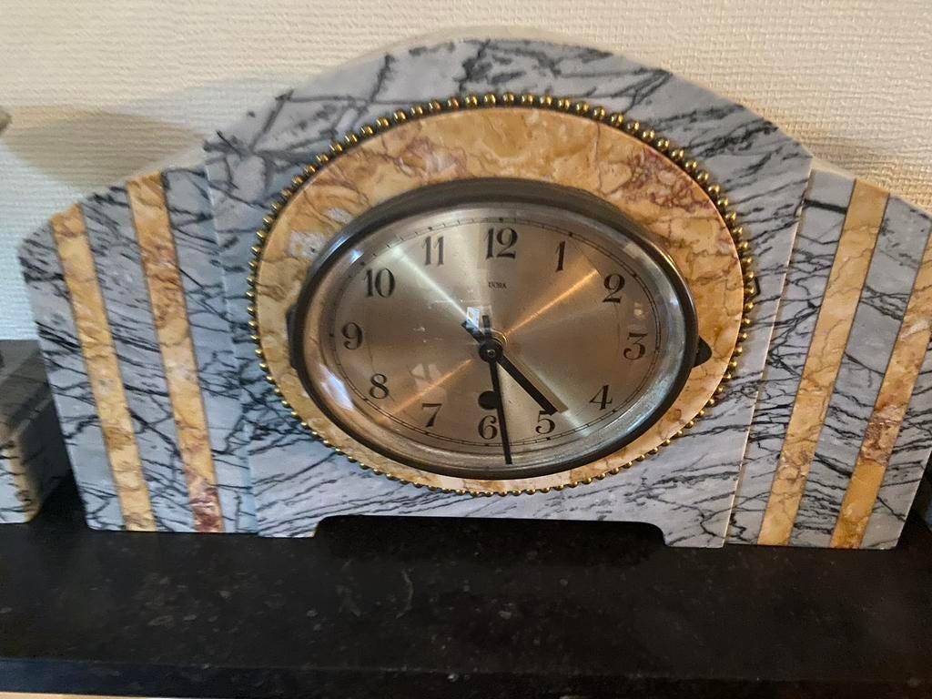 Ensemble de cheminée art déco des années 1920, Enlèvement, Utilisé