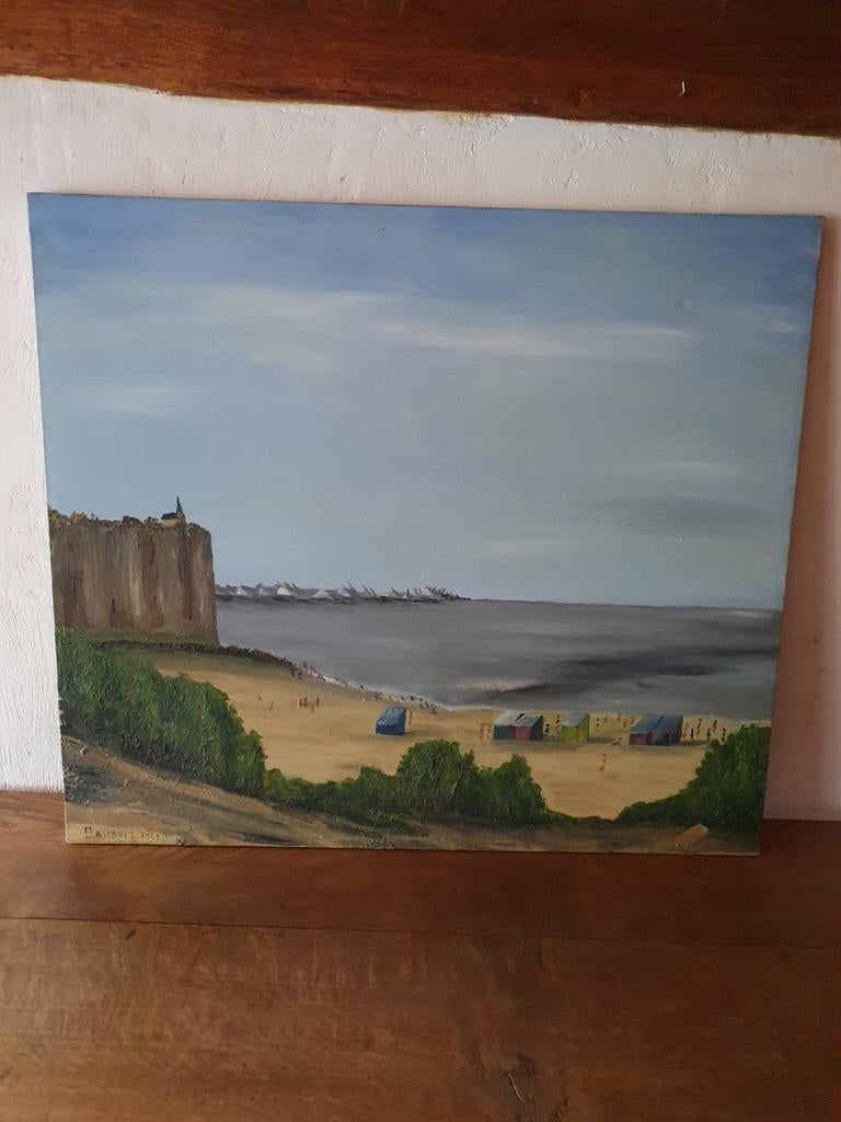 'Marine' gesigneerd door Gérard Baudrez, Ophalen