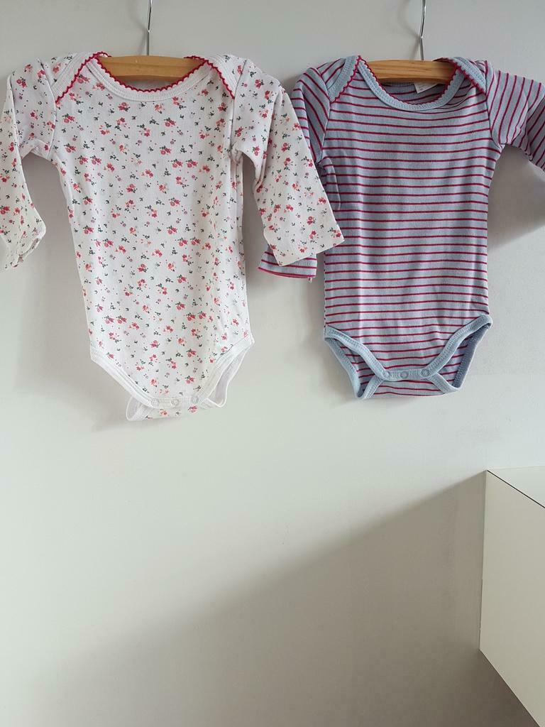 2x Body / romper - La Redoute - maat 68 (6 maand) - meisje, Nacht- of Onderkleding, Meisje, La Redoute, Ophalen of Verzenden