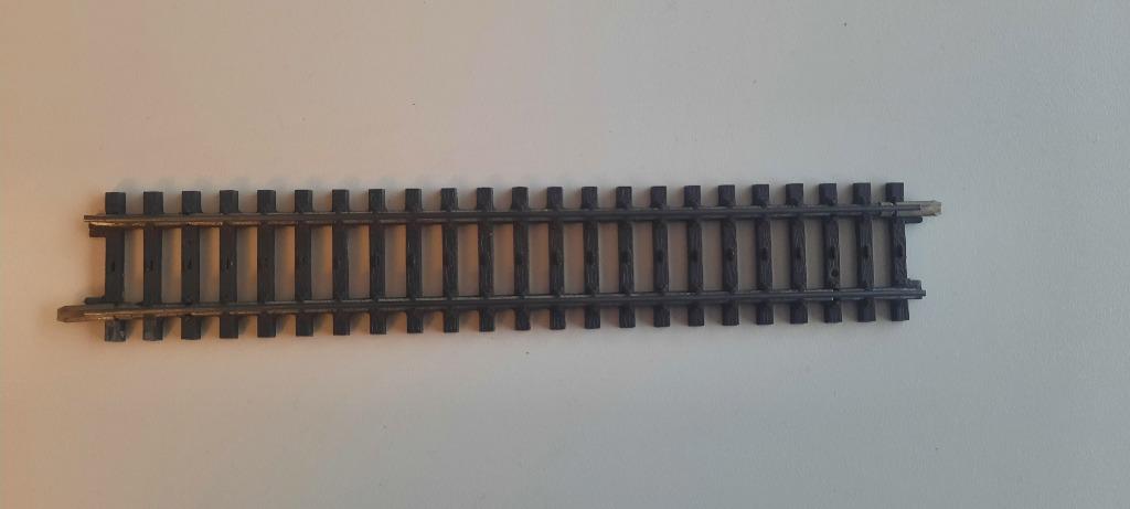 Märklin k-rails 2106 rechte, Wisselstroom, Gebruikt, Rails, Ophalen of Verzenden