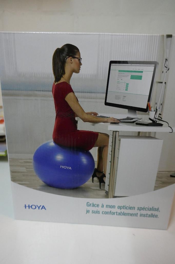 zitbal, Maison & Meubles, Chaises de bureau, Enlèvement, Ergonomique, Neuf, Chaise boule
