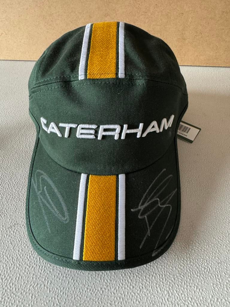 Caterham F1 Pet gesigneerd, Ophalen of Verzenden, Zo goed als nieuw, Pet