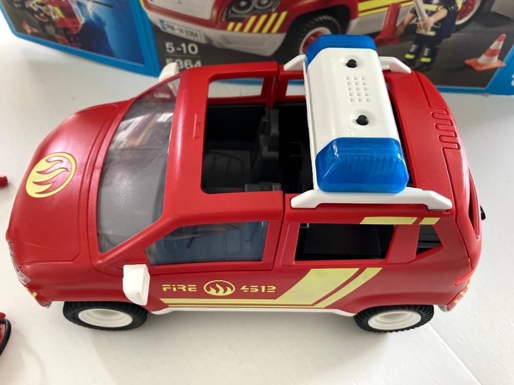 Playmobil City action Brandweer Commandowagen 5364, Enlèvement, Comme neuf, Ensemble complet